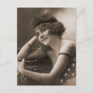  Antiek foto's Portretten van vulpannen Briefkaart