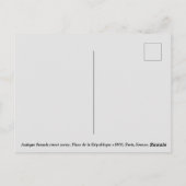 Antiek Frankrijk c1900, Place de la République Par Briefkaart (Achterkant)