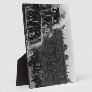 Antiek Frankrijk paleis Versailles Piramide fontei Fotoplaat