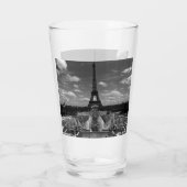Antiek Frankrijk Parijs Fontijnen Toren Eiffeltore Glas (Achterkant)