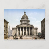 Antiek Frankrijk straatbeeld c1900, Pantheon, Pari Briefkaart (Voorkant)
