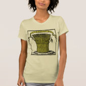 Antiek Frans Café Advertentie T-shirt (Voorkant)