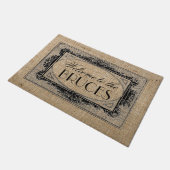  Antiek Frans Lijst gepersonaliseerd Deurmat (Schuin)