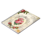 Antiek Frans Roos Ephemera Notitieboek (Linkerzijde)