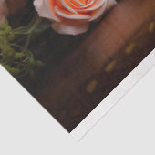 Antiek Frans Tafelklok 1 Decoupage papier (Detail)