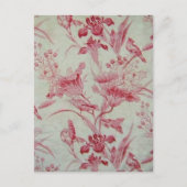 Antiek Frans Toile Briefkaart (Voorkant)