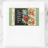 Antiek Franse Ambree Parfum Rechthoekige Sticker (Tas)