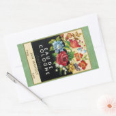 Antiek Franse Ambree Parfum Rechthoekige Sticker (Envelop)