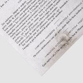 Antiek  Franse boekenpagina's ontkoppeling Tissuepapier (Detail)