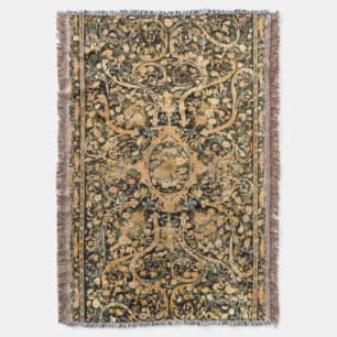 Antiek Franse Floral Print Deken