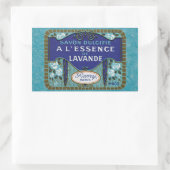 Antiek Franse lavendelzeep Rechthoekige Sticker (Tas)
