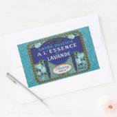 Antiek Franse lavendelzeep Rechthoekige Sticker (Envelop)