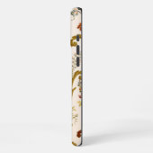 Antiek Franse Rococo Floral Gold Cream Elegant iPhone Hoesje (Linkerkant)