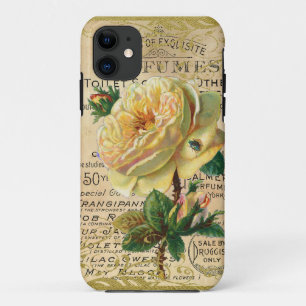 Antiek Franse Rozen Case-Mate iPhone Case