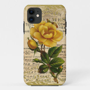 Antiek Franse Rozen Case-Mate iPhone Case