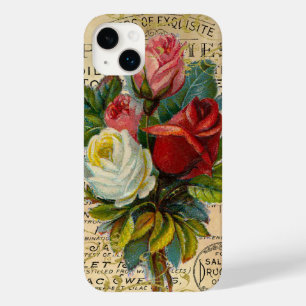 Antiek Franse Rozen Case-Mate iPhone 14 Plus Hoesje