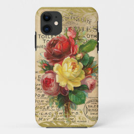 Antiek Franse Rozen iPhone 11 Hoesje
