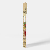 Antiek Franse Rozen Case-Mate iPhone Case (Achterkant / Rechts)