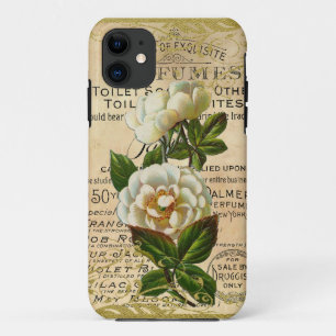 Antiek Franse Rozen Case-Mate iPhone Case
