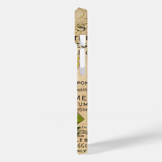 Antiek Franse Rozen Case-Mate iPhone Case (Achterkant / Links)