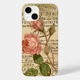 Antiek Franse Rozen Case-Mate iPhone 14 Hoesje