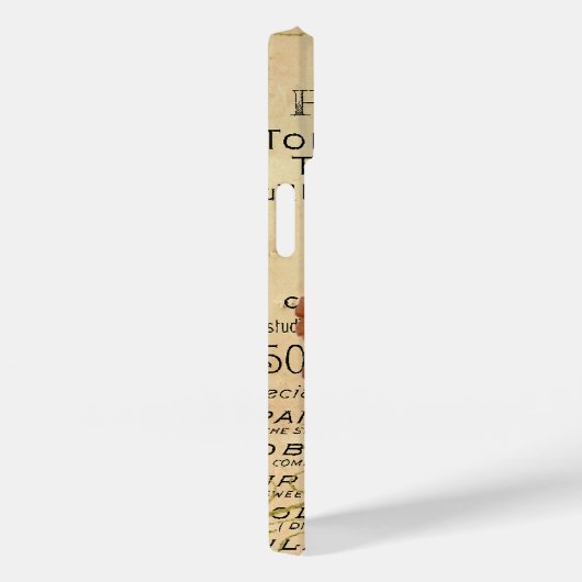 Antiek Franse Rozen Case-Mate iPhone Case (Achterkant / Rechts)