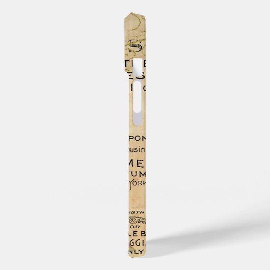 Antiek Franse Rozen Case-Mate iPhone Case (Achterkant / Links)