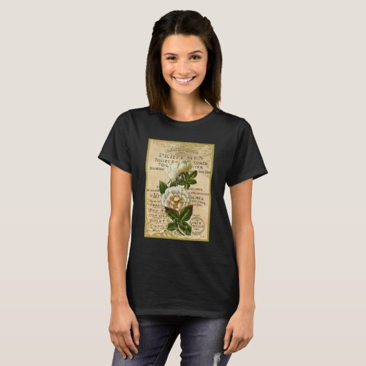 Antiek Franse Rozen T-shirt