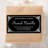 Antiek Franse Sjabloon voor kaarslabels aan de gre Etiket (Insitu)