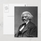 Antiek Frederick Douglass Portret Briefkaart (Voorkant / Achterkant)