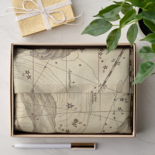 Antiek Galaxy Map Series Design 8 Tissuepapier (Geschenk)