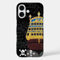 ANTIEK GALLEON- EN PIRATE-BEHANDELING