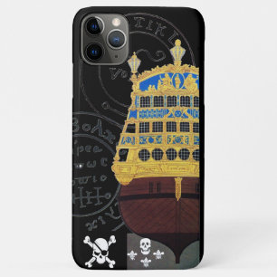ANTIEK GALLEON- EN PIRATE-BEHANDELING Case-Mate iPhone CASE