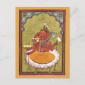 Antiek Ganesh Print Briefkaart (Voorkant)