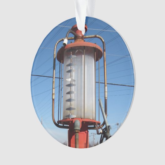 Antiek gaspomp ornament (voorkant)