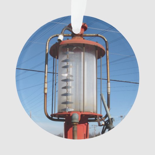 Antiek gaspomp ornament (voorkant)