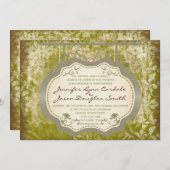 Antiek gebarentaal Uitnodiging tot huwelijk (Voorkant / Achterkant)