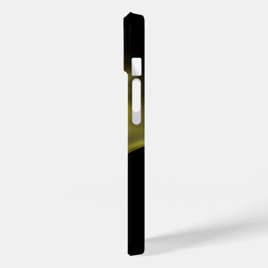 ANTIEK GEEL FRACTAAL ROOS Case-Mate iPhone CASE (Achterkant / Links)