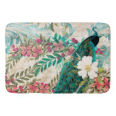 Antiek geïllustreerd perceel- en bloembollen badmat (Voorkant)