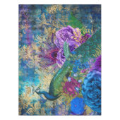 Antiek geïllustreerd perceel- en bloembollen tafelkleed (Voorkant)