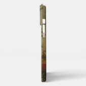 Antiek gekleurd, nog steeds fijn kunstschilder iPhone hoesje (Linkerkant)