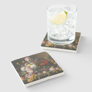 Antiek gekleurd, nog steeds fijn kunstschilder stenen onderzetter