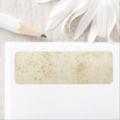 Antiek gekleurd papier Sjabloon label (Insitu)