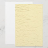 Antiek gekreukeld papier (Voorkant / Achterkant)