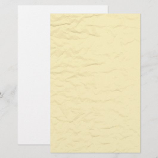 Antiek gekreukeld papier (Voorkant / Achterkant)