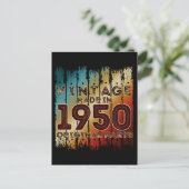 Antiek Gemaakt in 1950 Originele Onderdelen Briefkaart (Staand voorkant)