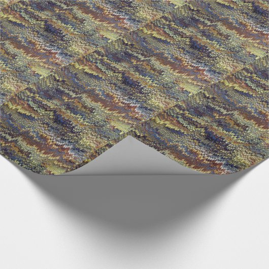 Antiek gemarmerd papier (Hoek)