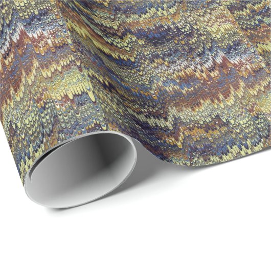 Antiek gemarmerd papier (Rol Hoek)