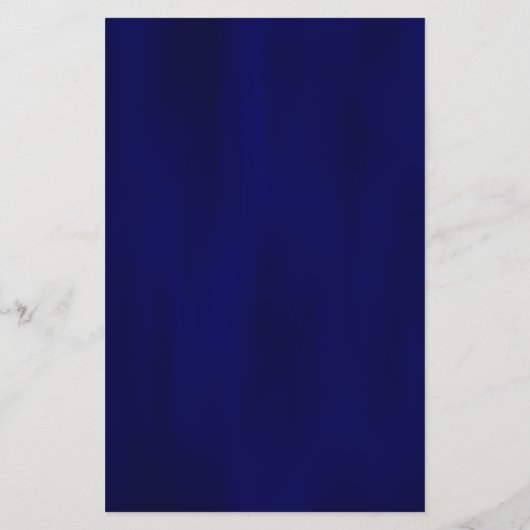 Antiek Geometric Gold Lijst Royal Blue Menu (Achterkant)