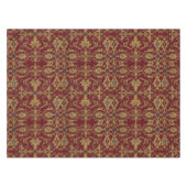 Antiek Geometrisch Oriental Persian Red Pattern Tafelkleed (Voorkant (Horizontaal))